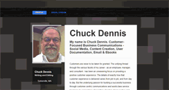 Desktop Screenshot of chuckdennis.brandyourself.com