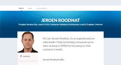 Desktop Screenshot of jeroenroodnat.brandyourself.com