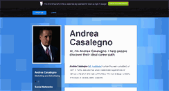 Desktop Screenshot of andreacasalegno.brandyourself.com