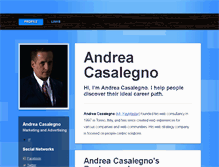 Tablet Screenshot of andreacasalegno.brandyourself.com