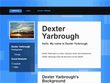 Tablet Screenshot of dexteryarbrough.brandyourself.com