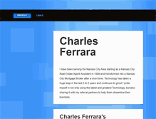 Tablet Screenshot of charlesferrara.brandyourself.com