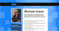 Desktop Screenshot of michaelioane.brandyourself.com