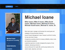 Tablet Screenshot of michaelioane.brandyourself.com