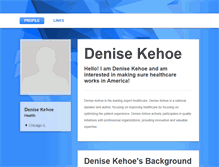 Tablet Screenshot of denisekehoe.brandyourself.com