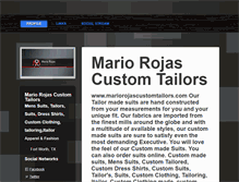 Tablet Screenshot of mariorojascustomtailors.brandyourself.com