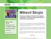 Tablet Screenshot of mihovilstrujic.brandyourself.com