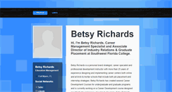 Desktop Screenshot of betsyrichards.brandyourself.com