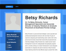 Tablet Screenshot of betsyrichards.brandyourself.com