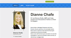 Desktop Screenshot of diannechafe.brandyourself.com