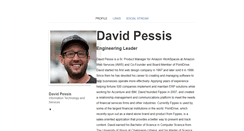 Desktop Screenshot of davidpessis.brandyourself.com
