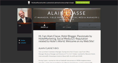 Desktop Screenshot of alainclasse.brandyourself.com