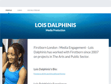 Tablet Screenshot of loisdalphinis.brandyourself.com
