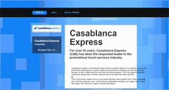 Desktop Screenshot of casablancaexpress.brandyourself.com
