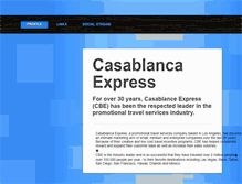 Tablet Screenshot of casablancaexpress.brandyourself.com