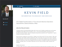 Tablet Screenshot of kevinfield.brandyourself.com