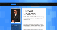 Desktop Screenshot of hirbodchehrazi.brandyourself.com