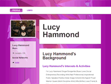 Tablet Screenshot of lucyhammond.brandyourself.com