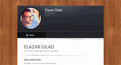 Desktop Screenshot of elazargilad.brandyourself.com