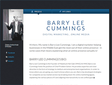 Tablet Screenshot of barryleecummings.brandyourself.com