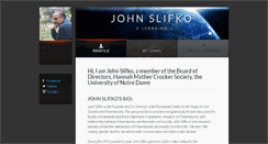 Desktop Screenshot of johnslifko.brandyourself.com