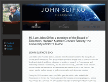 Tablet Screenshot of johnslifko.brandyourself.com