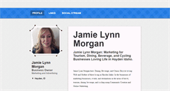 Desktop Screenshot of jamielynnmorgan.brandyourself.com