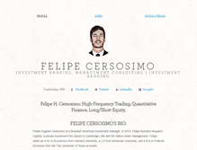 Tablet Screenshot of felipecersosimo.brandyourself.com
