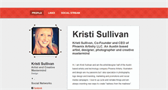 Desktop Screenshot of kristisullivan.brandyourself.com