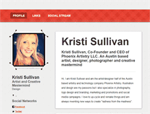 Tablet Screenshot of kristisullivan.brandyourself.com