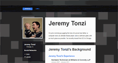 Desktop Screenshot of jeremytonzi.brandyourself.com