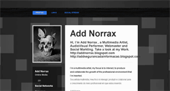 Desktop Screenshot of addnorrax.brandyourself.com