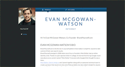 Desktop Screenshot of evanmcgowan-watson.brandyourself.com