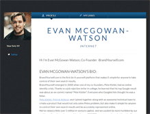 Tablet Screenshot of evanmcgowan-watson.brandyourself.com