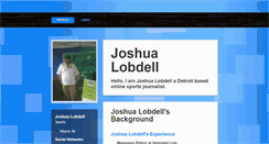 Desktop Screenshot of joshualobdell.brandyourself.com