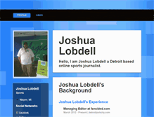 Tablet Screenshot of joshualobdell.brandyourself.com