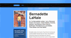 Desktop Screenshot of bernadettelahaie.brandyourself.com