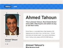 Tablet Screenshot of ahmedtahoun.brandyourself.com