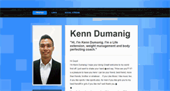 Desktop Screenshot of kenndumanig.brandyourself.com
