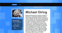Desktop Screenshot of michaeloiring.brandyourself.com
