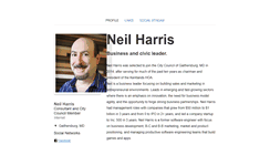 Desktop Screenshot of neilharris.brandyourself.com