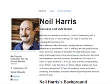 Tablet Screenshot of neilharris.brandyourself.com
