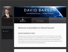 Tablet Screenshot of davidbarron.brandyourself.com
