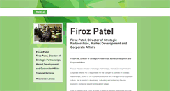 Desktop Screenshot of firozpatel.brandyourself.com