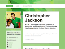 Tablet Screenshot of christopherjackson.brandyourself.com