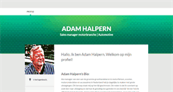 Desktop Screenshot of adamhalpern.brandyourself.com
