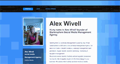 Desktop Screenshot of alexwivell.brandyourself.com