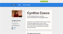 Desktop Screenshot of cynthiacosco.brandyourself.com