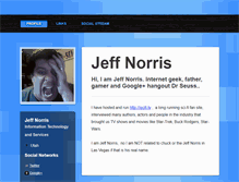Tablet Screenshot of jeffnorris.brandyourself.com