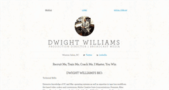 Desktop Screenshot of dwightwilliams.brandyourself.com